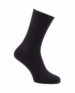 Chaussette coton non comprimante noire