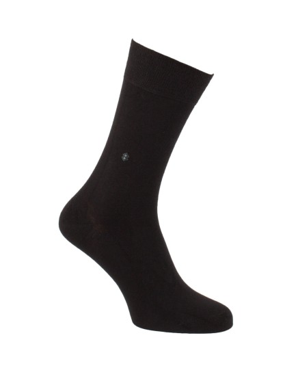 Chaussettes homme en bambou noir