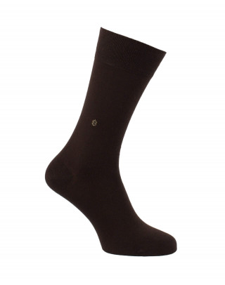 FLOSO Mens Plain 100% Cotton Socks (Pack Of 6) 