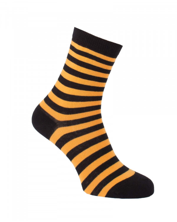 Chaussettes rayures fines noires Chaussettes rayures fines noires