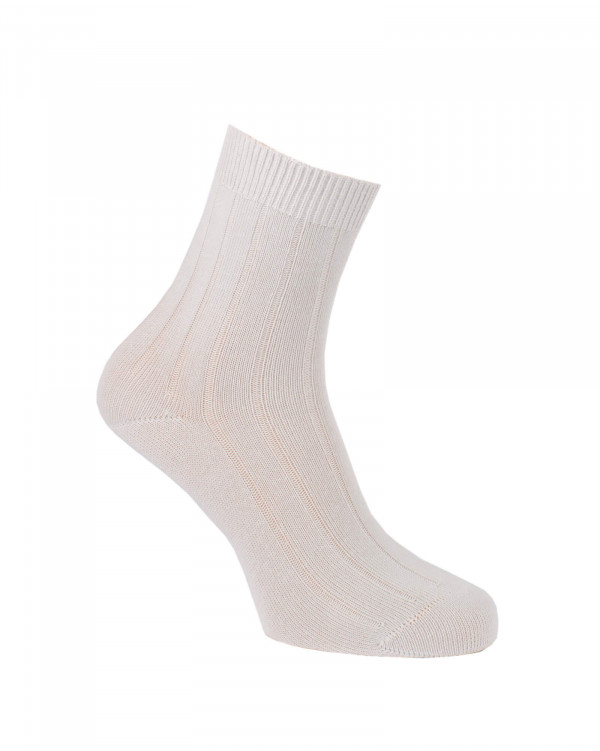 Chaussettes unies en coton derby Chaussettes unies en coton derby