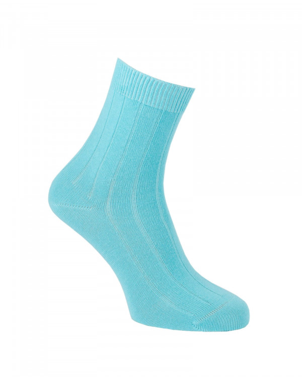 Chaussettes unies en coton derby Chaussettes unies en coton derby
