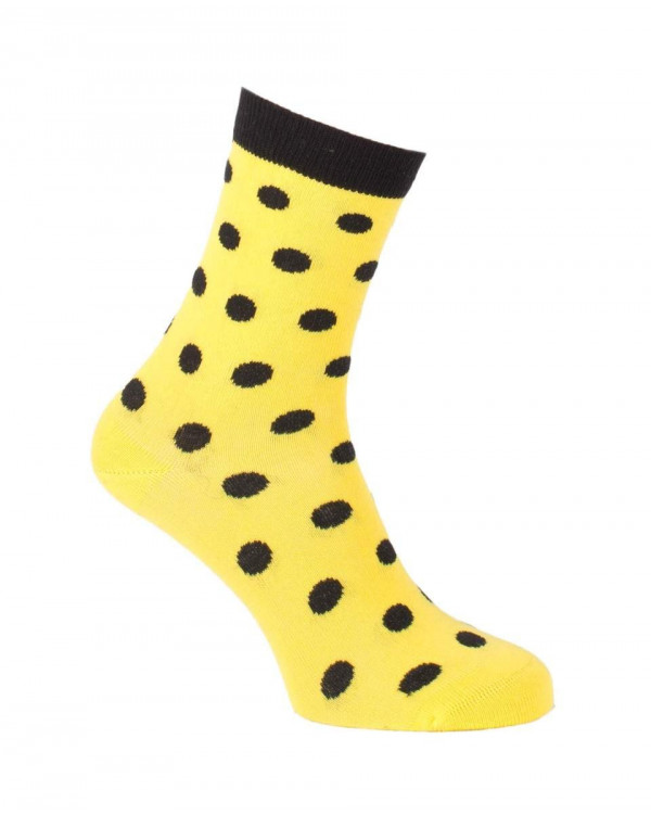 Chaussettes Petits Pois jaune Chaussettes Petits Pois jaune