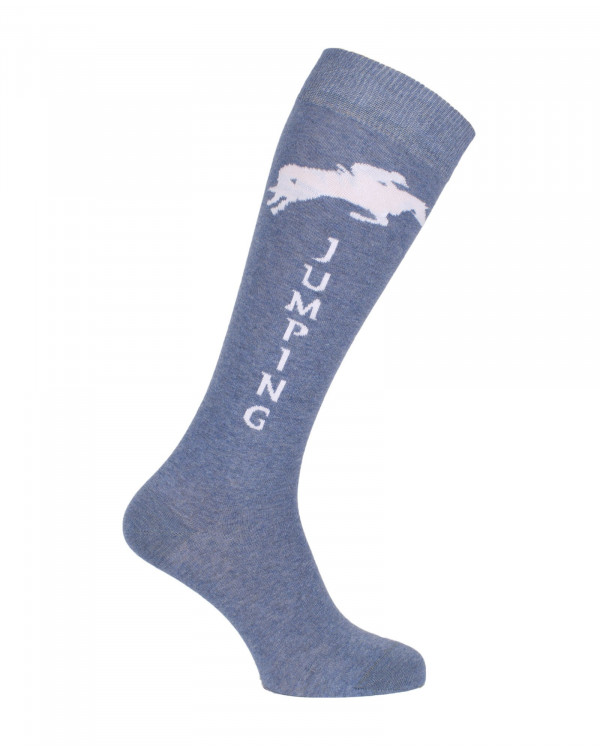 Mi-bas Champion Jumping Jean et Blanc Mi-bas Champion Jumping Jean et Blanc