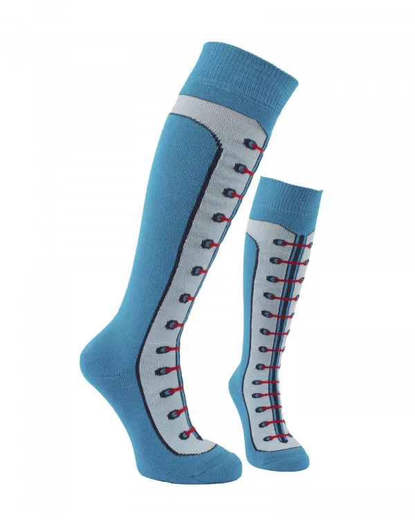 Calze da equitazione invernali per bambini Stivali con lacci | KozySocks