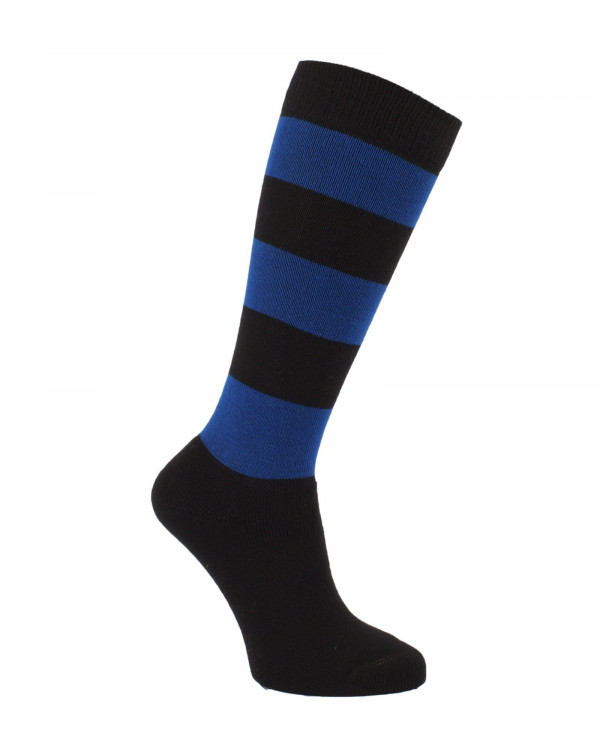 Chaussettes d'équitation molletonnées, chaudes pour l'hiver, à rayures noires Chaussettes d'équitation molletonnées, chaudes pour l'hiver, à rayures noires