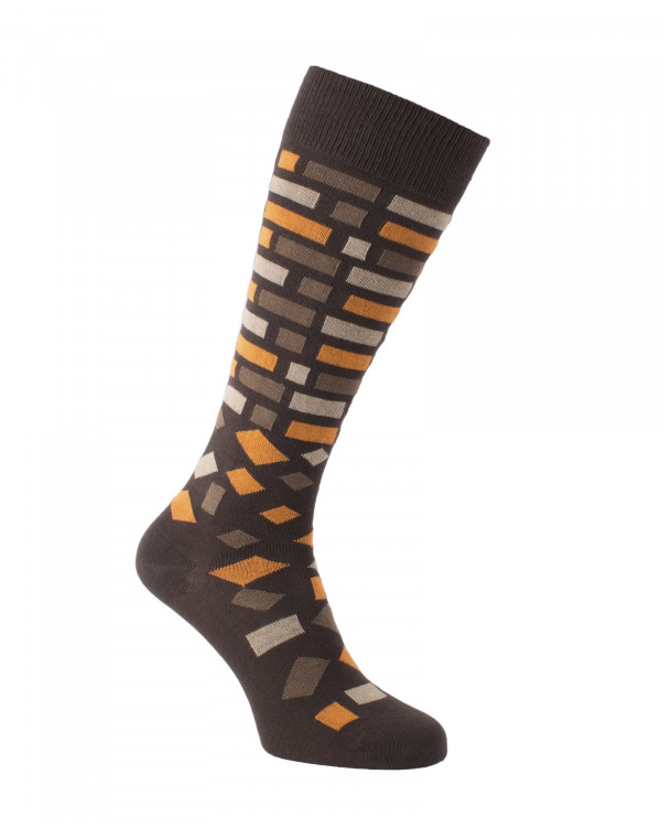Chaussettes d'équitation Berlin en brun