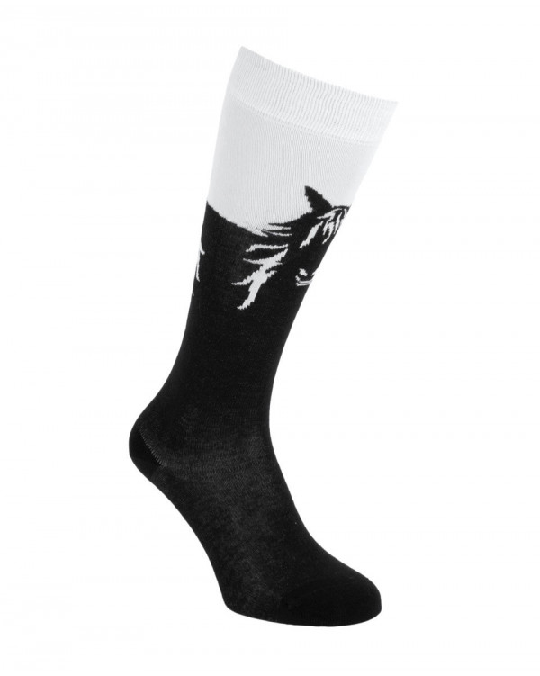 Mi-bas Calypso blanc