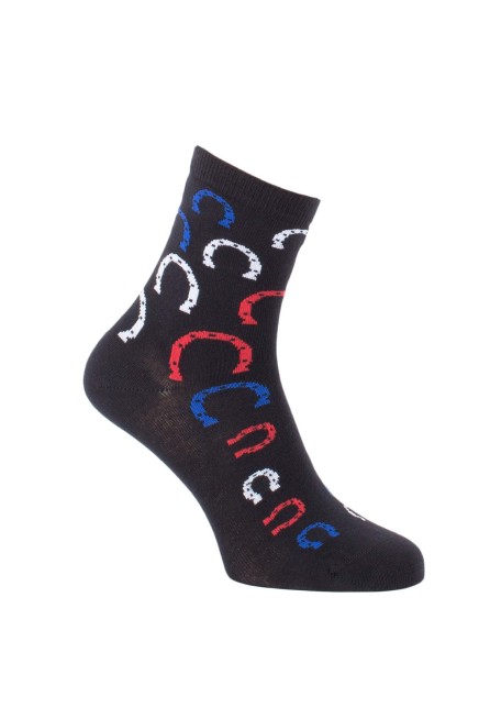 Chaussettes Porte-bonheur noir bleu blanc rouge