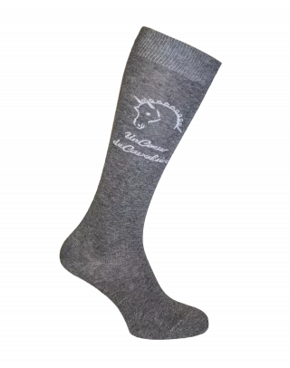 UnCoeur DeCavalière riding socks