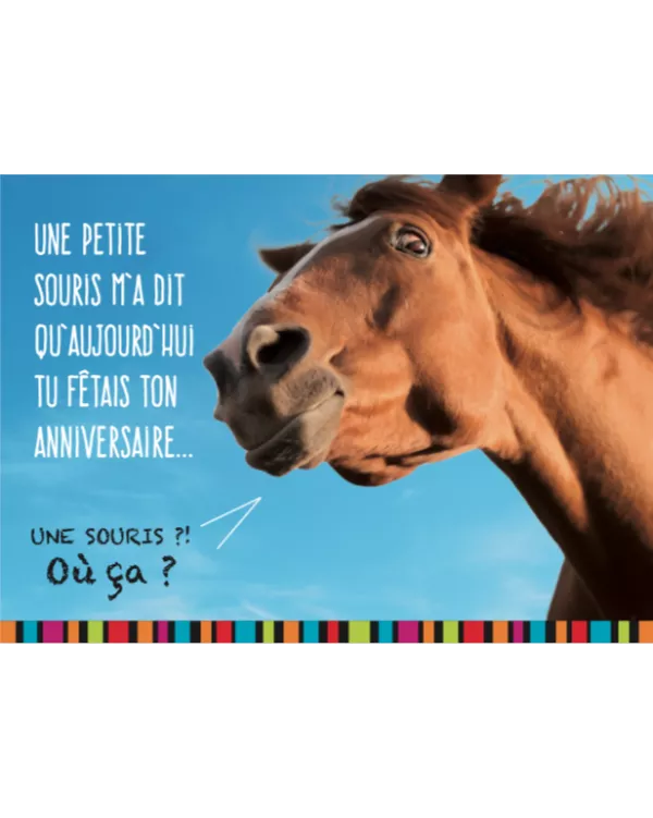 Carte postale Anniversaire