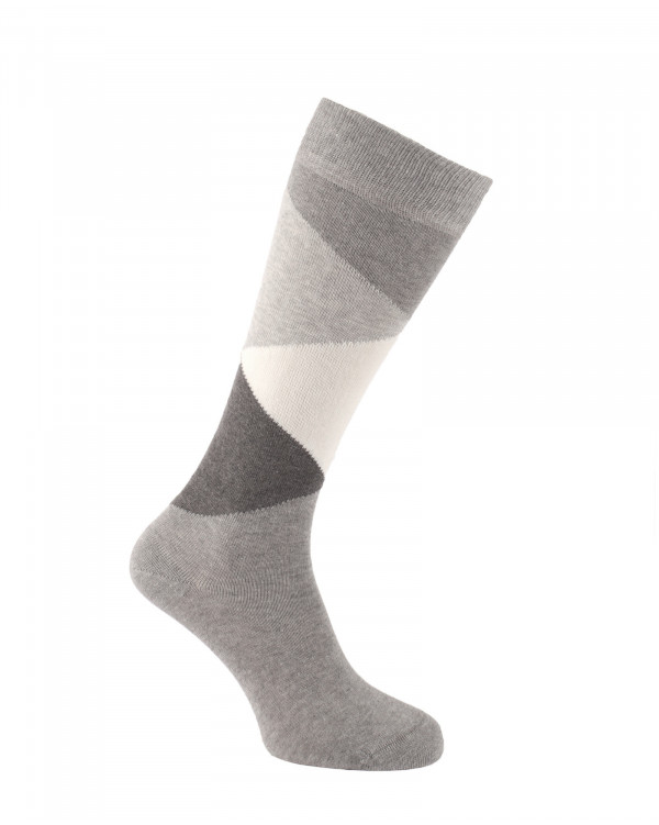 Chaussettes d'équitation Triangles - camaïeu de gris Chaussettes d'équitation Triangles - camaïeu de gris