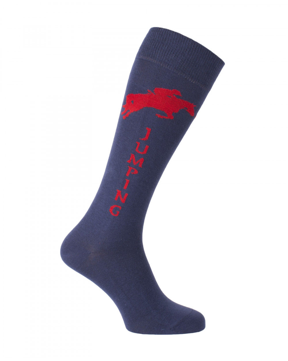 Chaussettes d'équitation Champion Jumping Marine et Rouge