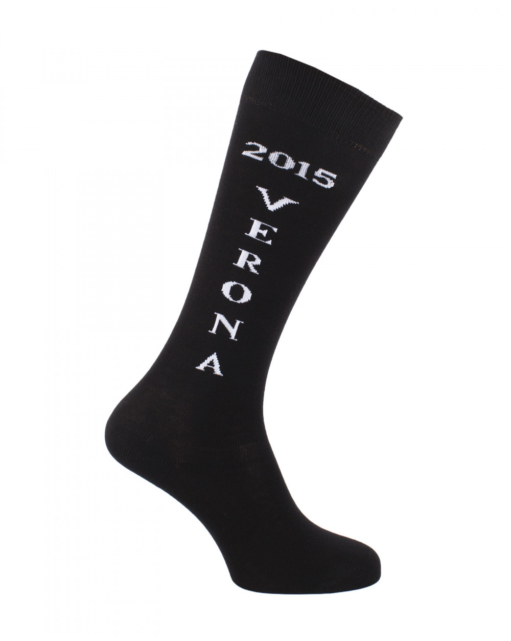 Chaussettes d'équitation Vérone 2015 noir et blanc