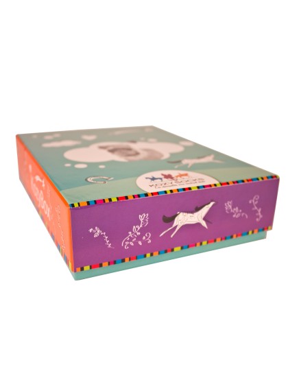 Gift box (empty) + greeting card
