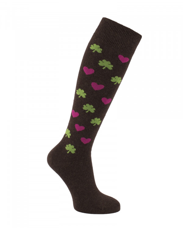 Clovers riding socks | KozySocks