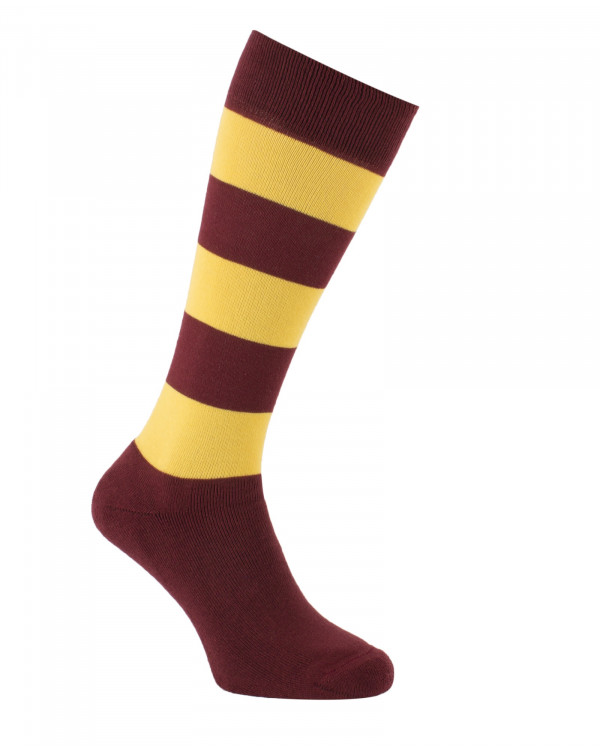 Padded striped riding socks | KozySocks