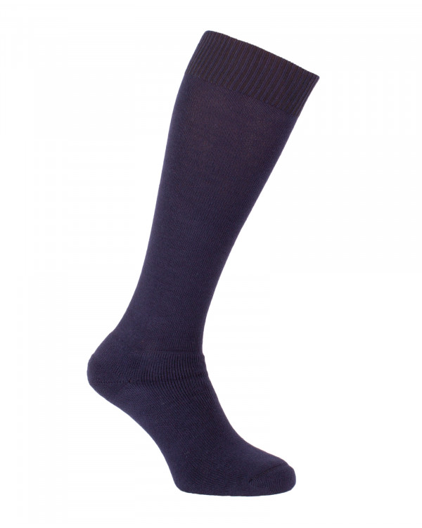 Padded plain riding socks