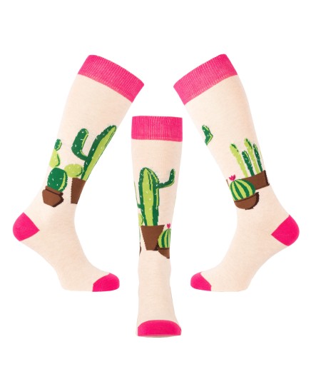 Chaussettes d'équitation Cactus tous côtés 2