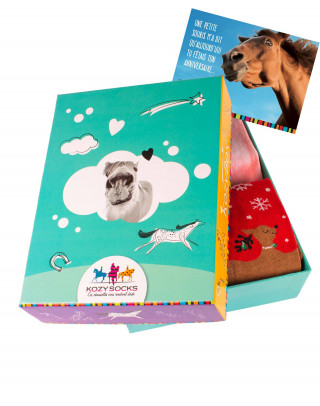 Gift box (empty) + greeting card