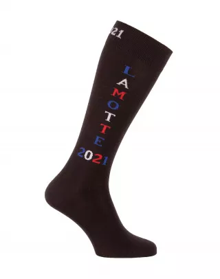 chaussettes équitation Lamotte 2021 noir français