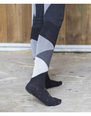 Triangles riding socks | KozySocks