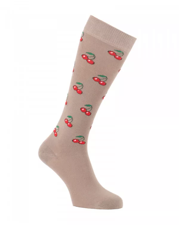 Cherries riding socks Cherries riding socks