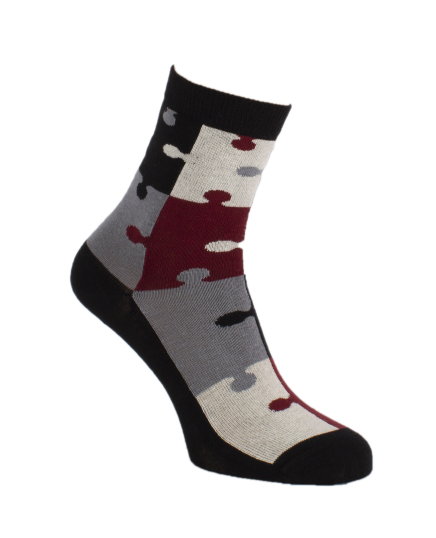 Chaussettes fantaisie Puzzle