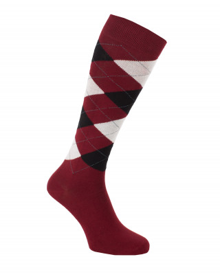 Argyle padded riding socks | KozySocks