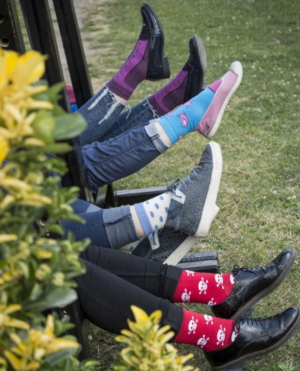 Pack of 7 pairs of mixed socks size 3-4