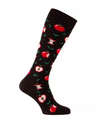 Riding socks with apples
