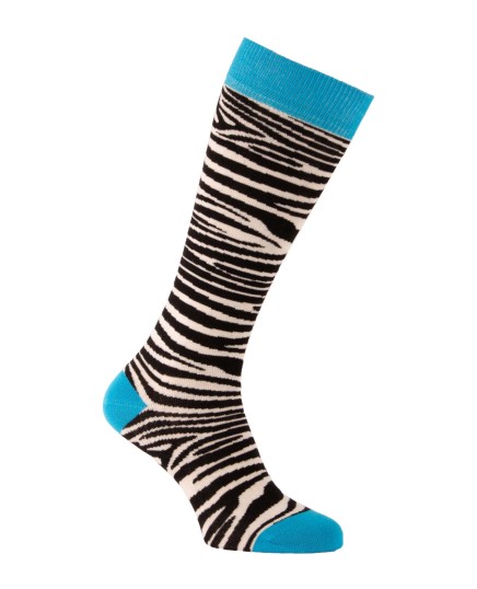 Calze da equitazione stile zebra