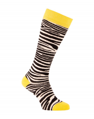 Zebra riding socks