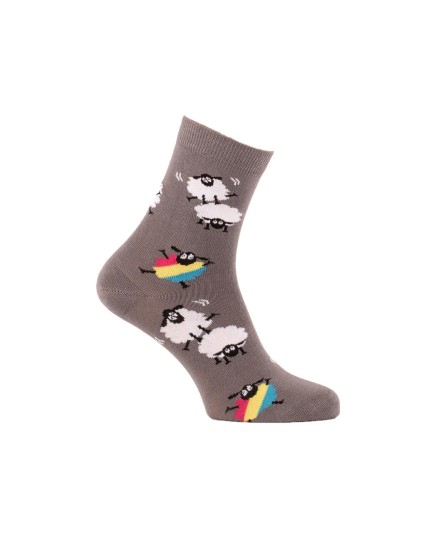 Petites chaussettes moutons rigolos droite