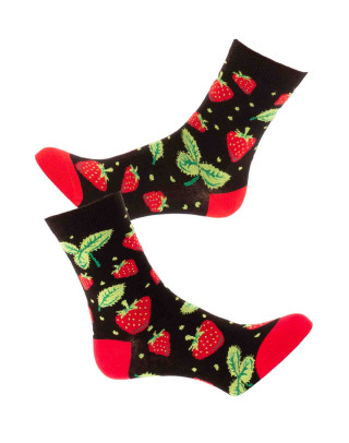 Fresh strawberries short socks