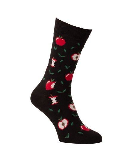 Socks with juicy apples