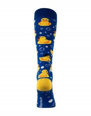 Riding socks with yellow ducks