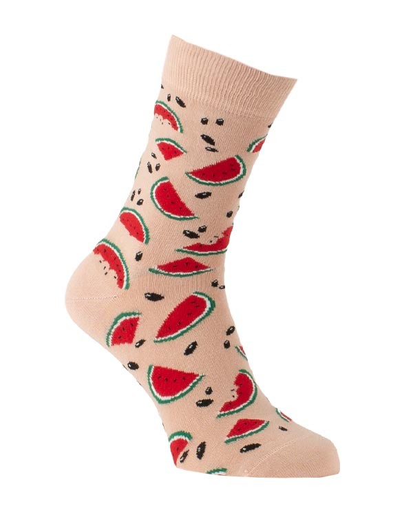 Watermelon Party socks