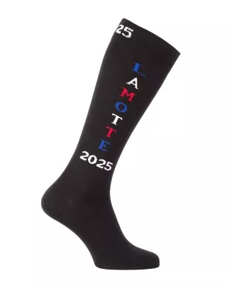 Chaussettes d'équitation Lamotte 2025 noir bleu blanc rouge