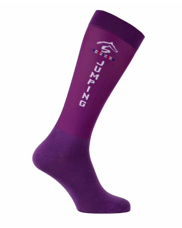 Calze da equitazione in nylon per stivali stretti Jump'Oxer