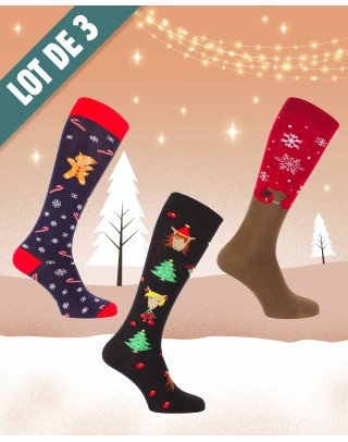 Christmas offer 3 pairs of riding socks