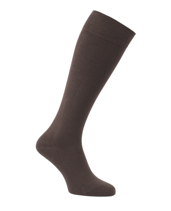 Plain bamboo riding socks