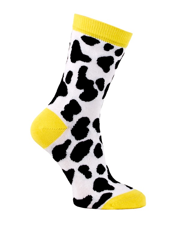 Cow pattern socks