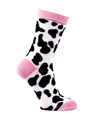 Cow pattern socks