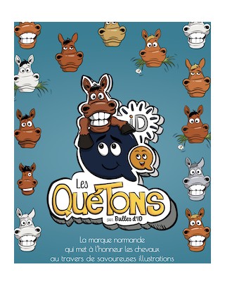 Affiche chevaux et poneys Quetons