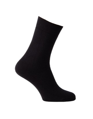 Chaussettes chaudes en coton molletonné noir