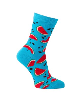 Watermelon Party socks