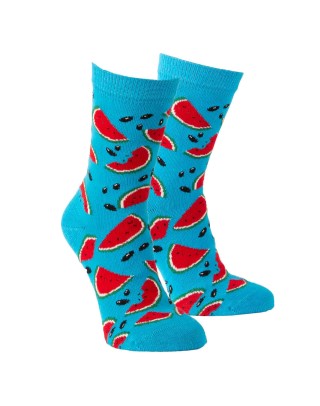 Watermelon Party socks