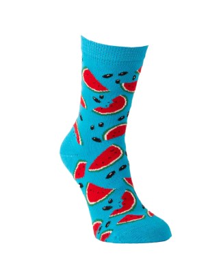Watermelon Party socks