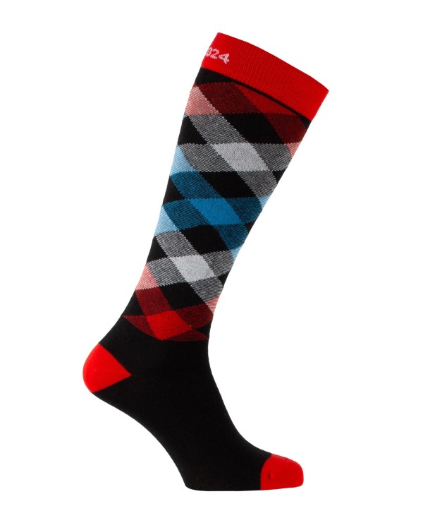 Checked riding socks 2024